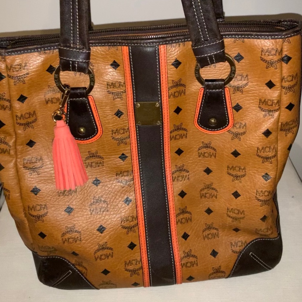 MCM Shoulder Tote Bag
